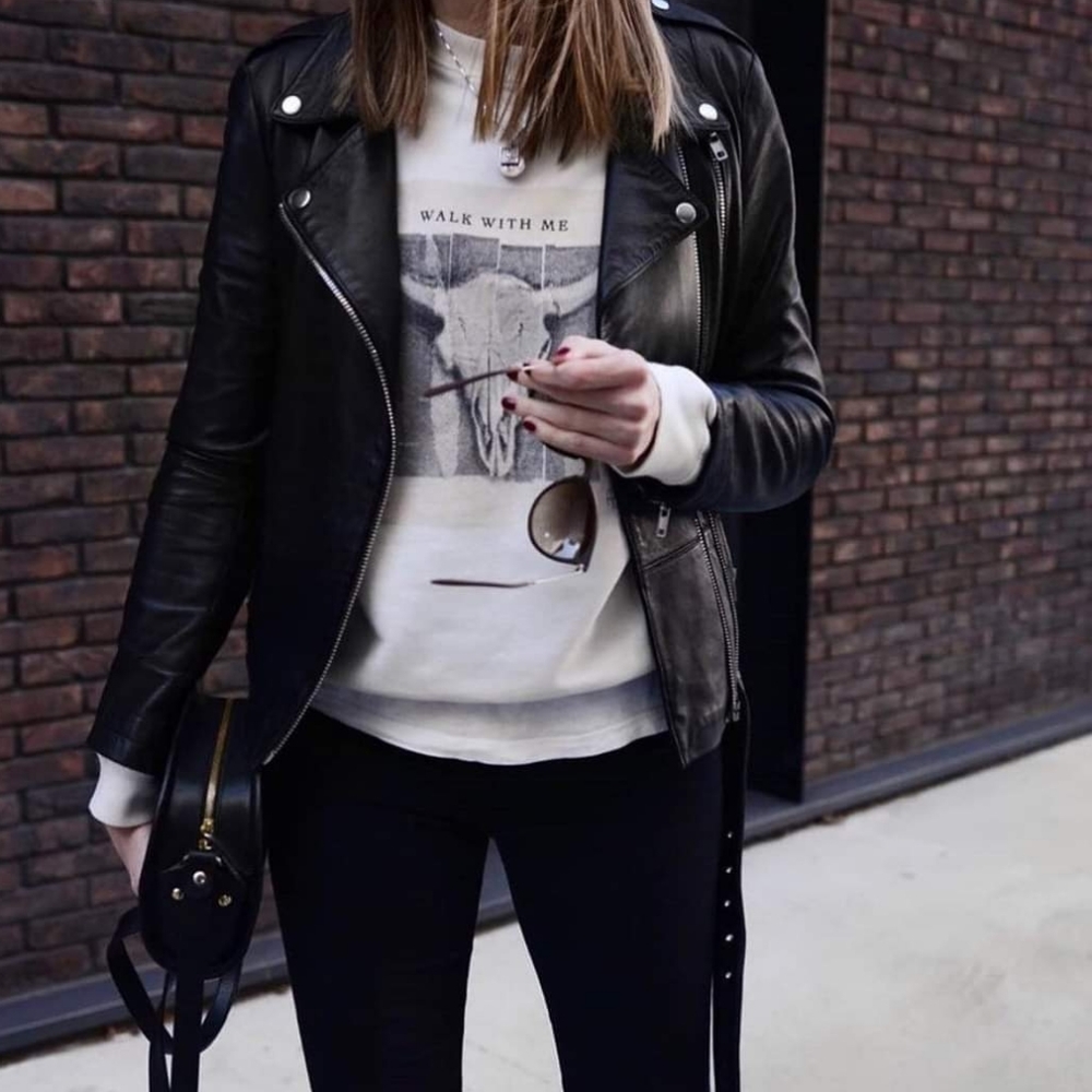 Anine Bing Walk With Me Sweatshirt M